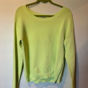 Bright yellow/ green sweater